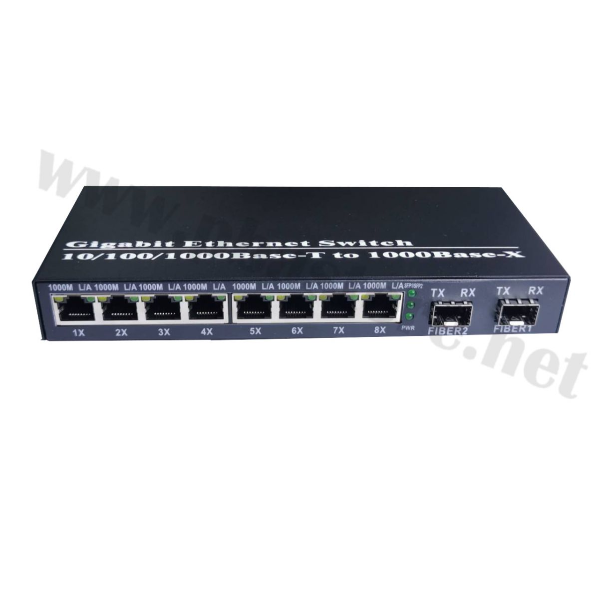 Gigabit switch 8GE+2SFP รุ่น ET8GE2SFP ใช้เป็น Network